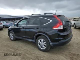 2013 Honda CR-V EX-L with VIN 2HKRM4H75DH615737, listed as a Copart auction lot 50718155 with 140,877 mi miles and Salvage Title. Bid and sale history available at carsss.com. Image 2.