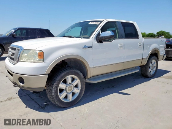 2008 Ford F-150 XLT с VIN 1FTPW14V48KB54512, выставлен на аукционе Copart как лот 54163695 с пробегом 204 914 миль миль и Списание • Salvage title. История ставок и продаж доступна на DreamBid. Изображение 1.