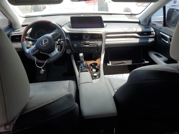 2019 Lexus RX 350 with VIN 2T2ZZMCAXKC130137, listed as a Copart auction lot 53807485 with 53,117 mi miles and Salvage title. Bid and sale history available at DreamBid. Image 8.