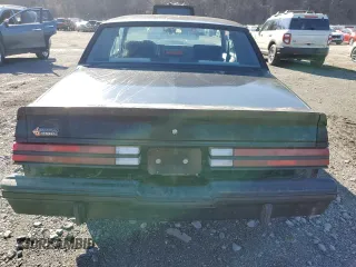 1987 Buick Regal with VIN 1G4GJ1171HP440059, listed as a Copart auction lot 51641495 with 21,443 mi miles and Salvage Title. Bid and sale history available at DreamBid. Image 6.