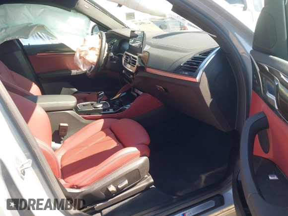 2023 BMW X4 M40i with VIN 5UX43DT06P9T36381, listed as a IAAI auction lot 41999429 with 21,444 mi miles and . Bid and sale history available at DreamBid. Image 5.
