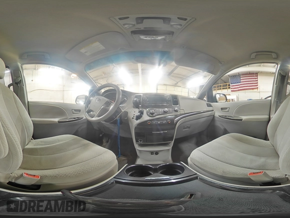 2011 Toyota Sienna LE AAS with VIN 5TDKK3DC0BS054584, listed as a Copart auction lot 55879075 with 217,989 mi miles and Salvage Title. Bid and sale history available at DreamBid. Image 15.