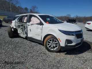2022 Chevrolet Equinox LT with VIN 3GNAXTEV0NL135275, listed as a Copart auction lot 48739445 with 58,675 mi miles and Salvage Title. Bid and sale history available at carsss.com. Image 4.
