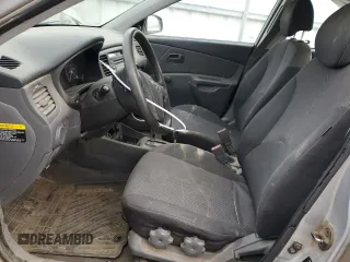 2007 Kia Rio LX with VIN KNADE123276224715, listed as a Copart auction lot 43191905 with 0 mi miles and Salvage Title. Bid and sale history available at carsss.com. Image 7.