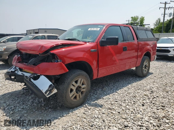 2008 Ford F-150 STX with VIN 1FTRX14W58FB17296, listed as a Copart auction lot 58791705 with Not provided miles and Clean title. Bid and sale history available at DreamBid. Image 1.