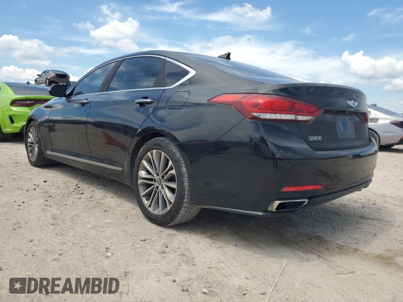 2015 Hyundai Genesis 3.8L with VIN KMHGN4JE9FU092479, listed as a Copart auction lot 68120854 with 218,187 mi miles and Salvage Title. Bid and sale history available at carsss.com. Image 2.