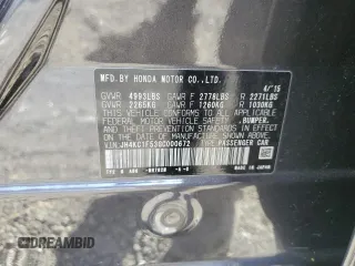 2016 Acura RLX Tech Pkg with VIN JH4KC1F53GC000672, listed as a Copart auction lot 79115094 with 0 mi miles and Salvage Title. Bid and sale history available at carsss.com. Image 13.