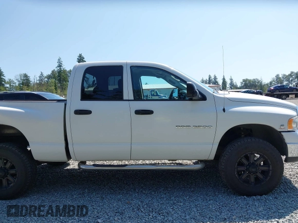 2005 Dodge 2500 SLT z VIN 3D7KS28CX5G853026, wystawiony jako IAAI lot #42408623 z przebiegiem 241 223 mil mil oraz . Historia ofert i sprzedaży dostępna na DreamBid. Obrazek 14.