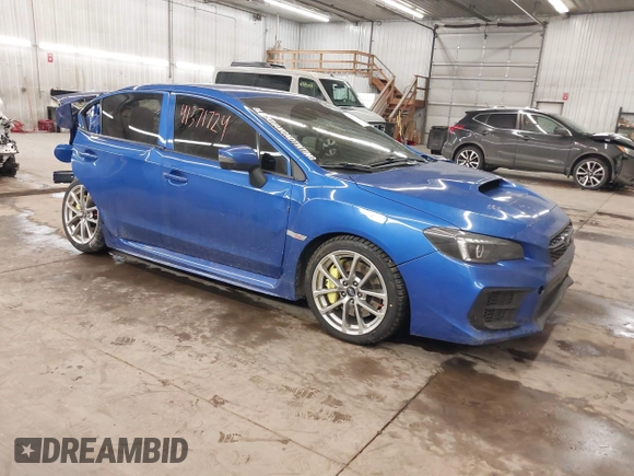 2019 Subaru WRX STI with VIN JF1VA2R69K9801164, listed as a IAAI auction lot 41371724 with 127,305 mi miles and . Bid and sale history available at DreamBid. Image 1.