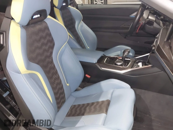 2024 BMW M4 Competition xDrive with VIN WBS43AZ04RCP64729, listed as a IAAI auction lot 41178319 with 15,806 mi miles and . Bid and sale history available at DreamBid. Image 8.