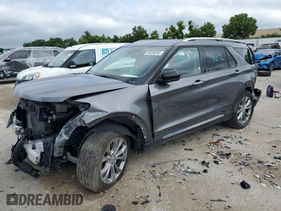 2023 Ford Explorer Limited with VIN 1FMSK7FH9PGB18800, listed as a Copart auction lot 65338255 with Not provided miles and Non repairable. Bid and sale history available at DreamBid. Image 1.