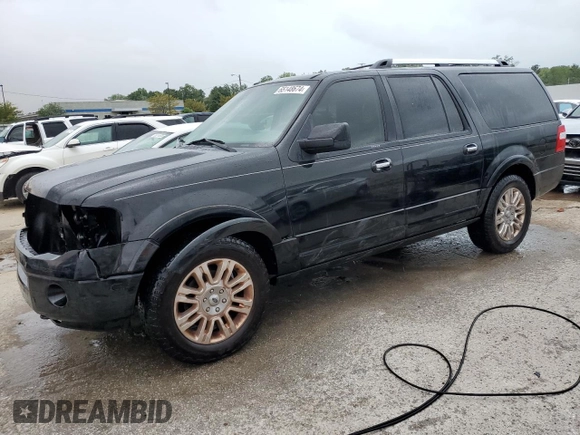 2011 Ford Expedition EL Limited with VIN 1FMJK2A5XBEF04187, listed as a Copart auction lot 65148674 with 159,421 mi miles and Non Repairable. Bid and sale history available at carsss.com. Image 1.