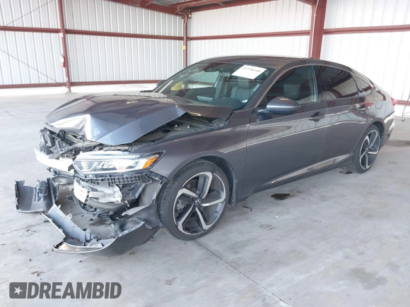 2019 Honda Accord Sedan Sport 1.5T with VIN 1HGCV1F35KA144230, listed as a IAAI auction lot 41398440 with 56,659 mi miles. Bid and sale history available at carsss.com. Image 17.