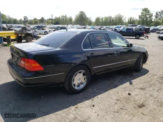 2003 Lexus LS 430 with VIN JTHBN30FX30107916, listed as a Copart auction lot 66740284 with 0 mi miles and Salvage Title. Bid and sale history available at carsss.com. Image 3.