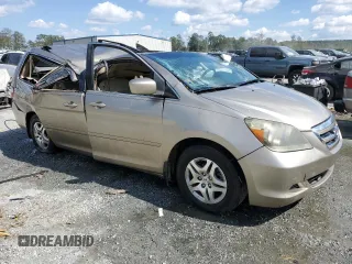2007 Honda Odyssey EX-L with VIN 5FNRL38617B443486, listed as a Copart auction lot 74820964 with 178,847 mi miles and Non Repairable. Bid and sale history available at carsss.com. Image 4.