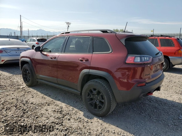 2019 Jeep Cherokee Trailhawk Elite with VIN 1C4PJMBNXKD147403, listed as a Copart auction lot 61609245 with 58,636 mi miles and Clean title. Bid and sale history available at DreamBid. Image 2.
