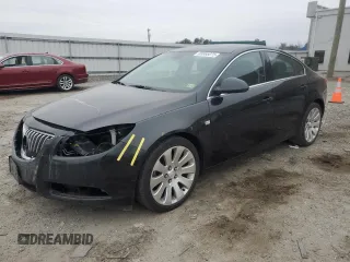 2011 Buick Regal CXL Turbo TO7 with VIN W04G15GVXB1117179, listed as a Copart auction lot 88866075 with 136,210 mi miles and Clean Title. Bid and sale history available at carsss.com. Image 1.