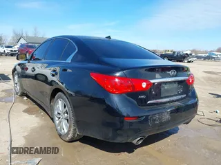 2016 Infiniti Q50 3.0t Premium with VIN JN1EV7AR0GM341921, listed as a IAAI auction lot 41983343 with 42,899 mi miles. Bid and sale history available at carsss.com. Image 3.