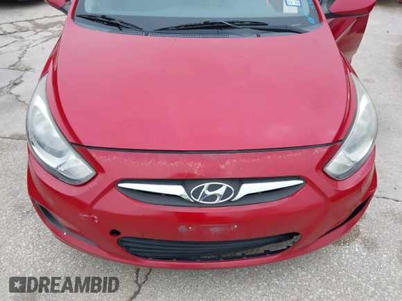2014 Hyundai Accent GS with VIN KMHCT5AE1EU172027, listed as a IAAI auction lot 42165016 with 140,943 mi miles and . Bid and sale history available at carsss.com. Image 6.
