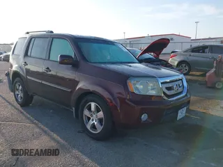 2009 Honda Pilot EX-L with VIN 5FNYF38549B020530, listed as a IAAI auction lot 42480742 with 164,072 mi miles and . Bid and sale history available at DreamBid. Image 1.