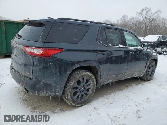 2019 Chevrolet Traverse RS with VIN 1GNEVJKW7KJ305949, listed as a Copart auction lot 45947775 with 172,597 mi miles and Salvage Title. Bid and sale history available at carsss.com. Image 3.
