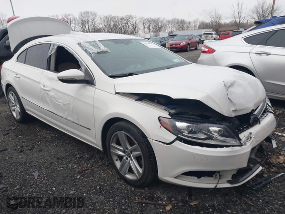2014 Volkswagen CC Sport with VIN WVWBN7AN4EE505014, listed as a IAAI auction lot 41520345 with 140,422 mi miles and . Bid and sale history available at DreamBid. Image 1.