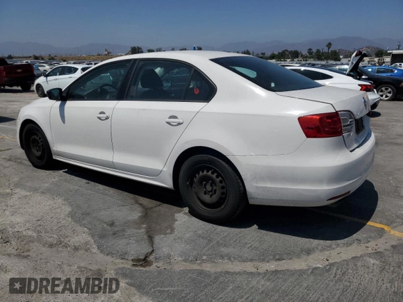 2014 Volkswagen Jetta S with VIN 3VW2K7AJ2EM356471, listed as a Copart auction lot 60475395 with 147,201 mi miles and Clean title. Bid and sale history available at DreamBid. Image 2.