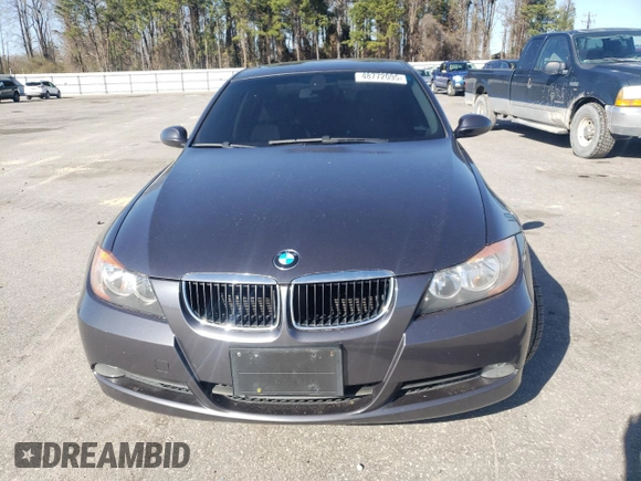 2006 BMW 3 Series 325i with VIN WBAVB13546KX65171, listed as a Copart auction lot 48772095 with 114,806 mi miles and Salvage Title. Bid and sale history available at carsss.com. Image 5.