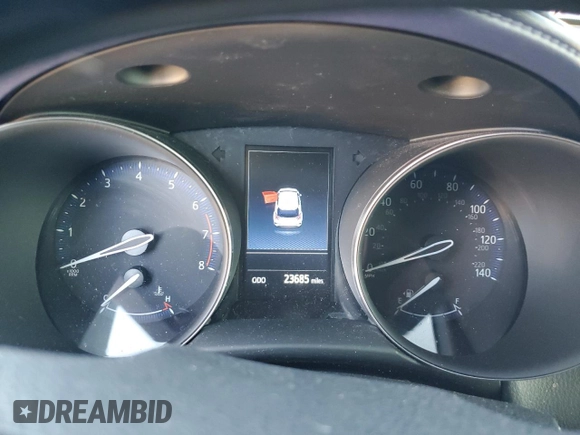 2022 Toyota C-HR XLE with VIN NMTKHMBX1NR146123, listed as a Copart auction lot 83105634 with Not Provided miles and Salvage Title. Bid and sale history available at DreamBid. Image 9.