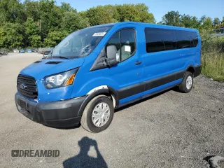 2019 Ford Transit Passenger XL with VIN 1FBZX2YM4KKA34847, listed as a Copart auction lot 70626634 with 202,888 mi miles and Clean Title. Bid and sale history available at carsss.com. Image 1.