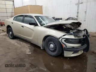 2018 Dodge Charger Police with VIN 2C3CDXKT6JH330051, listed as a Copart auction lot 89269665 with 151,302 mi miles and Salvage Title. Bid and sale history available at carsss.com. Image 4.