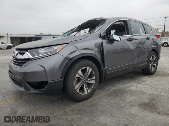2017 Honda CR-V LX z VIN 2HKRW5H3XHH402429, wystawiony jako Copart lot #57440845 z przebiegiem 17 617 mil mil oraz Szkoda całkowita • Salvage title. Historia ofert i sprzedaży dostępna na DreamBid. Obrazek 1.