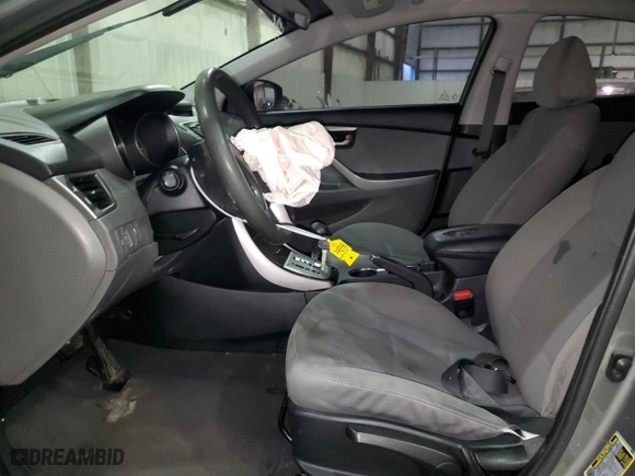 2012 Hyundai Elantra GLS PZEV with VIN 5NPDH4AE9CH135271, listed as a Copart auction lot 83614384 with 166,623 mi miles and Salvage Title. Bid and sale history available at carsss.com. Image 7.