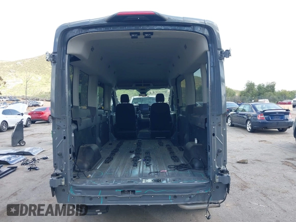 2023 Ford Transit Passenger XL with VIN 1FBAX2C82PKB58582, listed as a IAAI auction lot 41898895 with 16,416 mi miles and . Bid and sale history available at DreamBid. Image 16.