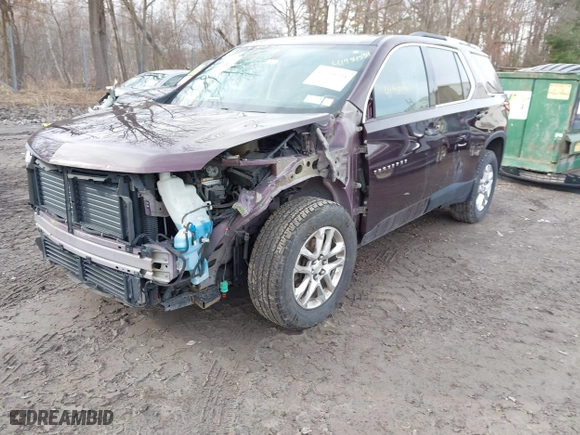 2018 Chevrolet Traverse LT Cloth with VIN 1GNEVGKW7JJ269861, listed as a IAAI auction lot 41954534 with 96,022 mi miles. Bid and sale history available at carsss.com. Image 19.