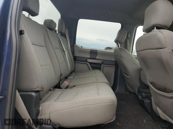 2019 Ford F-150 XL with VIN 1FTEW1E55KFC10642, listed as a Copart auction lot 62811755 with 128,286 mi miles and Salvage title. Bid and sale history available at DreamBid. Image 10.