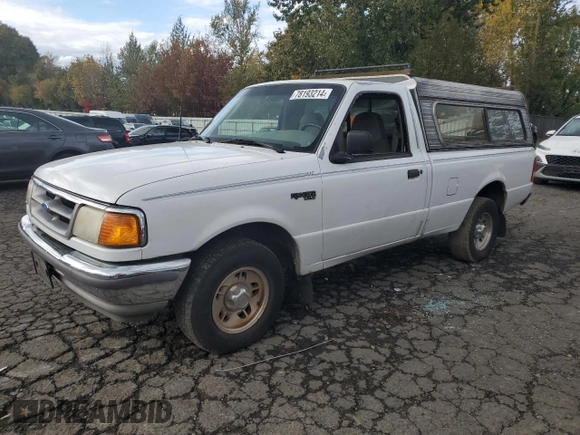 1996 Ford Ranger XL z VIN 1FTCR10U9TUB30318, wystawiony jako Copart lot #78193214 z przebiegiem 118 752 mil mil oraz Szkoda całkowita • Salvage title. Historia ofert i sprzedaży dostępna na DreamBid. Obrazek 1.