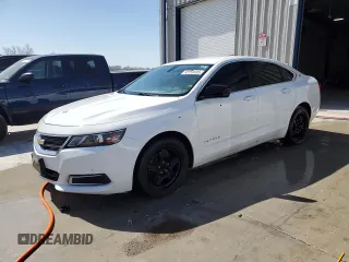 2016 Chevrolet Impala LS with VIN 2G11X5SA3G9169358, listed as a Copart auction lot 53159535 with 152,038 mi miles and Salvage title. Bid and sale history available at DreamBid. Image 1.