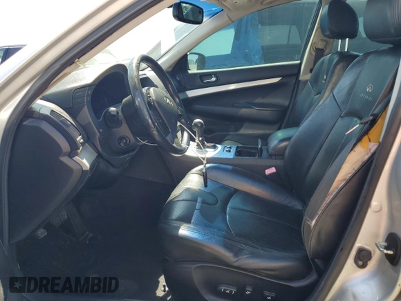 2009 Infiniti G37 Journey with VIN JNKCV61E49M305646, listed as a Copart auction lot 52279775 with 99,343 mi miles and Salvage Title. Bid and sale history available at DreamBid. Image 7.