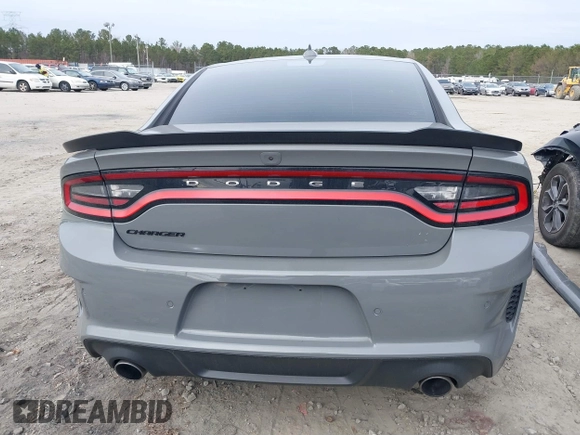 2023 Dodge Charger Scat Pack Widebody with VIN 2C3CDXGJ6PH646050, listed as a IAAI auction lot 41175513 with 7,684 mi miles and . Bid and sale history available at DreamBid. Image 16.