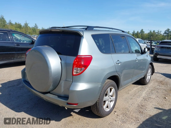 2007 Toyota RAV4 Limited with VIN JTMBD31V775069936, listed as a IAAI auction lot 42242274 with 110,986 mi miles and . Bid and sale history available at DreamBid. Image 4.
