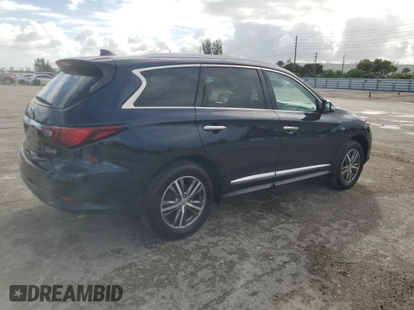 2019 Infiniti QX60 Luxe z VIN 5N1DL0MM4KC561014, wystawiony jako Copart lot #78897504 z przebiegiem 177 089 mil mil oraz Szkoda całkowita • Salvage title. Historia ofert i sprzedaży dostępna na DreamBid. Obrazek 3.
