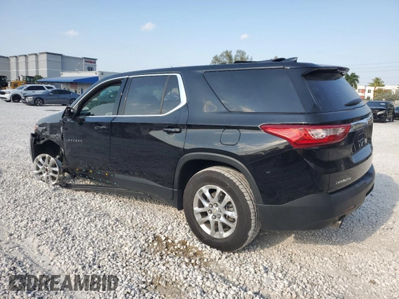 2021 Chevrolet Traverse LS with VIN 1GNERFKW6MJ134101, listed as a Copart auction lot 53267415 with 45,737 mi miles and Salvage Title. Bid and sale history available at carsss.com. Image 2.