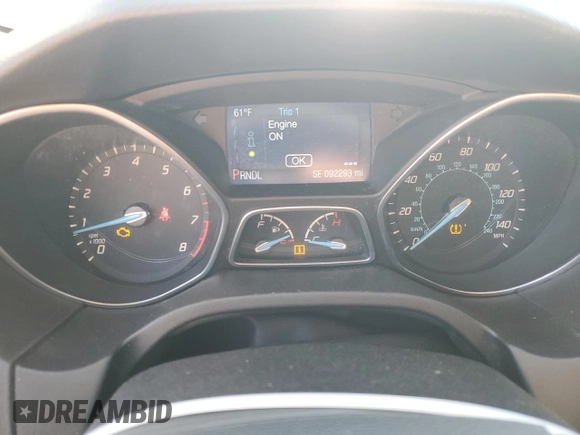 2014 Ford Focus SE with VIN 1FADP3K27EL413395, listed as a Copart auction lot 50550685 with 92,293 mi miles and Clean Title. Bid and sale history available at carsss.com. Image 9.