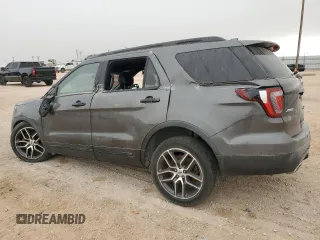 2017 Ford Explorer Sport z VIN 1FM5K8GT6HGC85302, wystawiony jako Copart lot #44650455 z przebiegiem 118 243 mil mil oraz Szkoda całkowita • Salvage title. Historia ofert i sprzedaży dostępna na DreamBid. Obrazek 2.