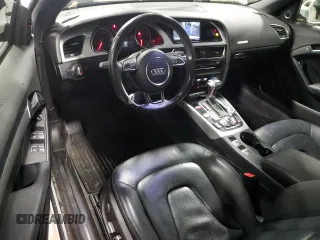 2016 Audi A5 Premium Plus with VIN WAUM2AFH0GN002940, listed as a Copart auction lot 87824885 with 87,176 mi miles and Salvage Title. Bid and sale history available at carsss.com. Image 8.