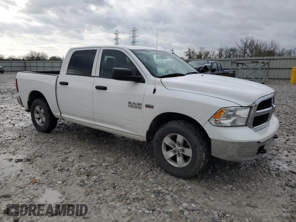 2019 Ram 1500 Tradesman z VIN 1C6RR7KT6KS647577, wystawiony jako Copart lot #51494075 z przebiegiem 128 156 mil mil oraz Czysty tytuł • Clean title. Historia ofert i sprzedaży dostępna na DreamBid. Obrazek 4.