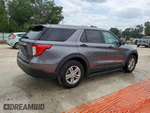 2022 Ford Explorer with VIN 1FMSK8BHXNGA30749, listed as a Copart auction lot 53938235 with 51,212 mi miles and Non repairable. Bid and sale history available at DreamBid. Image 3.