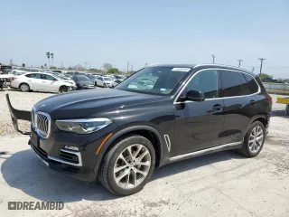 2019 BMW X5 xDrive40i with VIN 5UXCR6C50KLL21212, listed as a Copart auction lot 51939165 with 49,973 mi miles and Salvage Title. Bid and sale history available at carsss.com. Image 1.