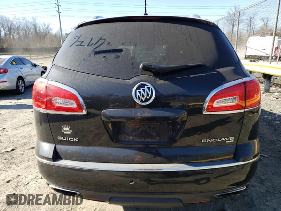 2014 Buick Enclave Premium with VIN 5GAKVCKD7EJ292955, listed as a Copart auction lot 46492455 with 113,594 mi miles and Salvage Title. Bid and sale history available at carsss.com. Image 6.